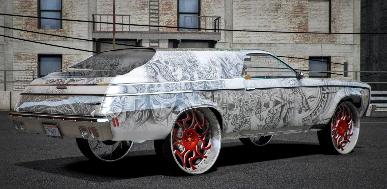 Chevy El Camino Donk 1973 | Owl Frost