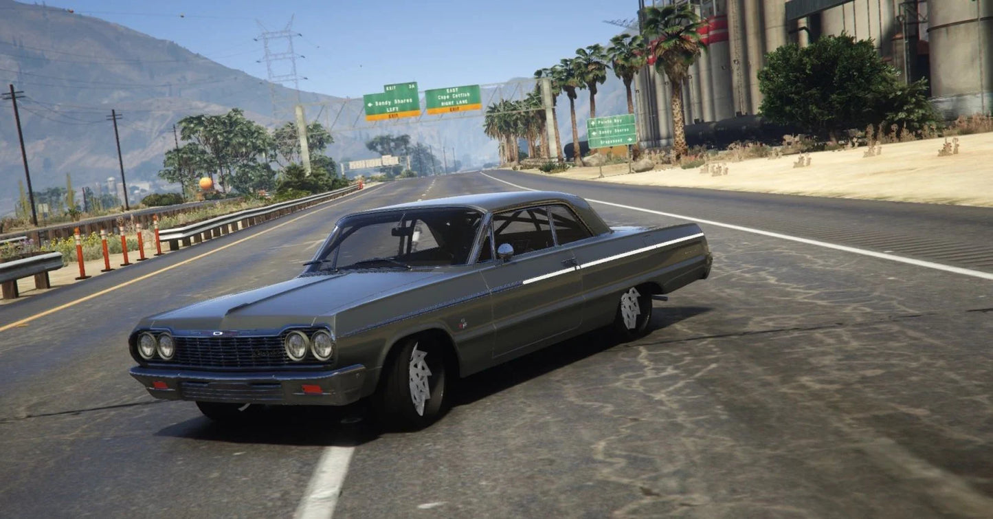 Chevy Impala 409 1964 Slammed | Tora