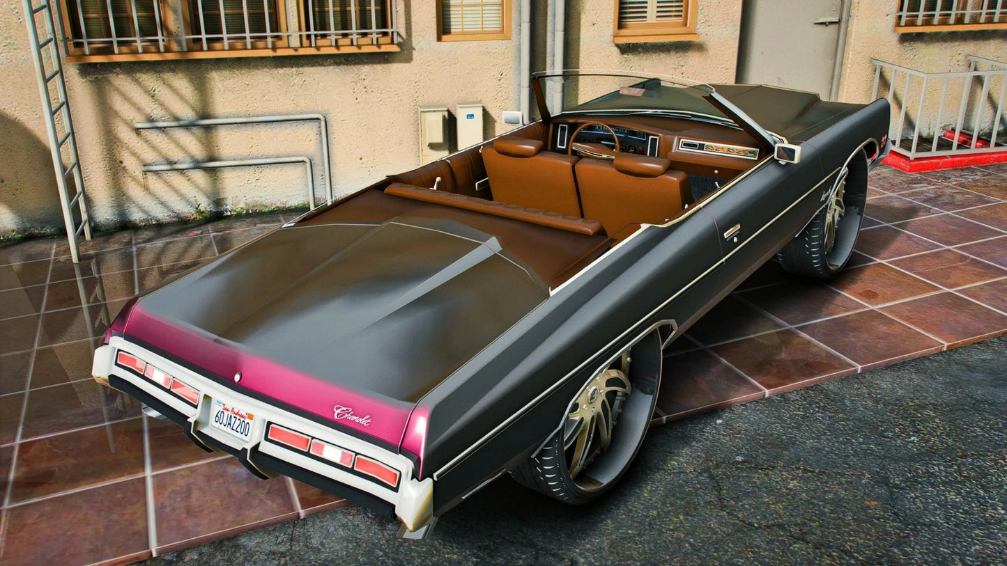 Chevy Impala Convertible 1972 Donk | Flexx Gordon (2 In 1)