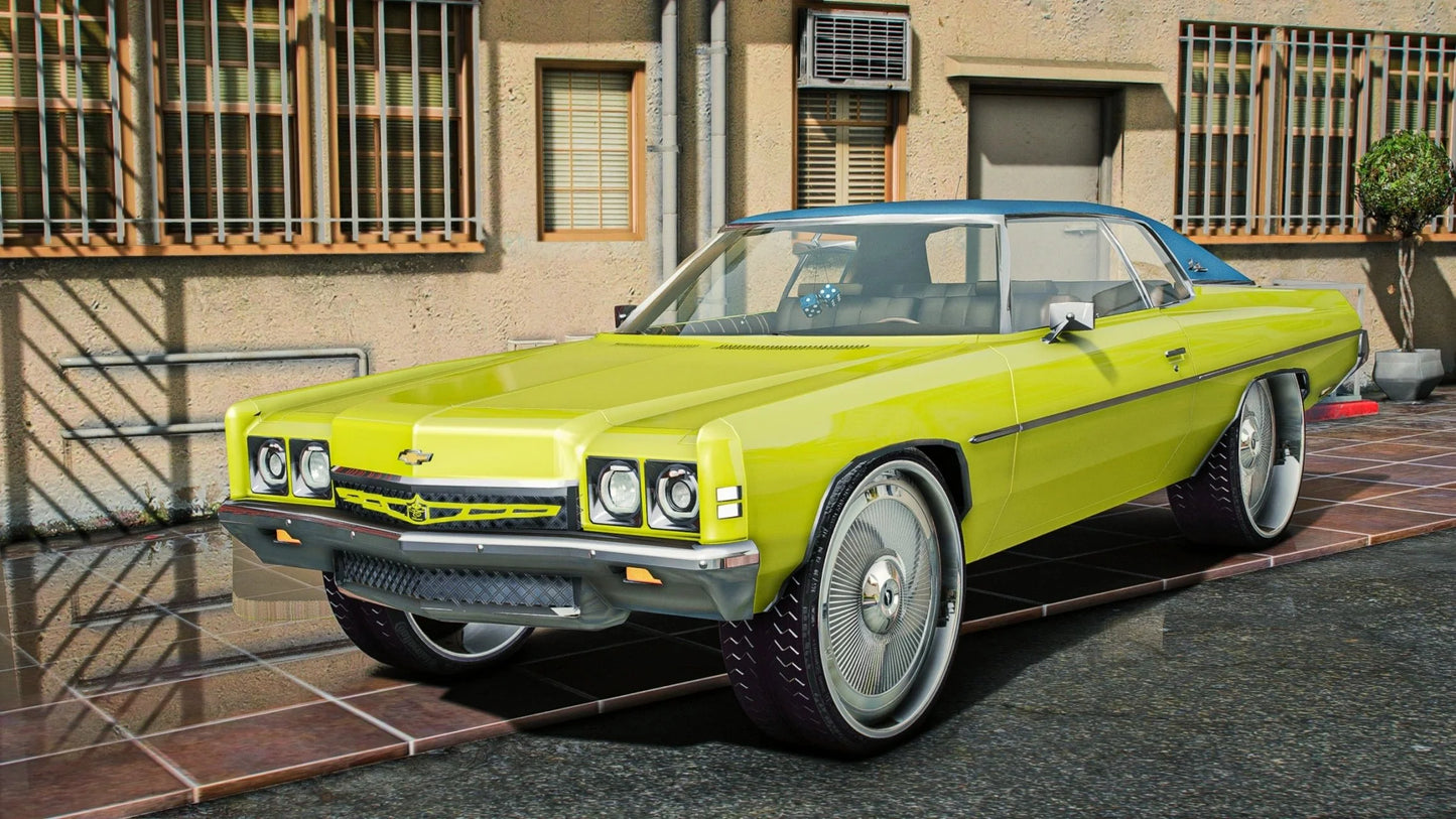 Chevy Impala Convertible 1972 Donk | Flexx Gordon (2 In 1)
