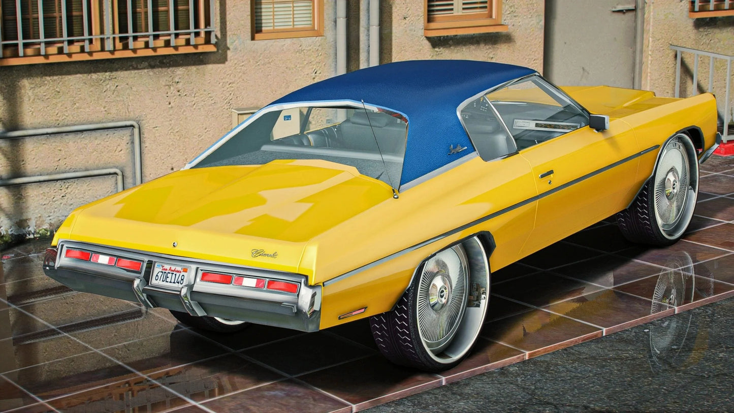 Chevy Impala Convertible 1972 Donk | Flexx Gordon (2 In 1)