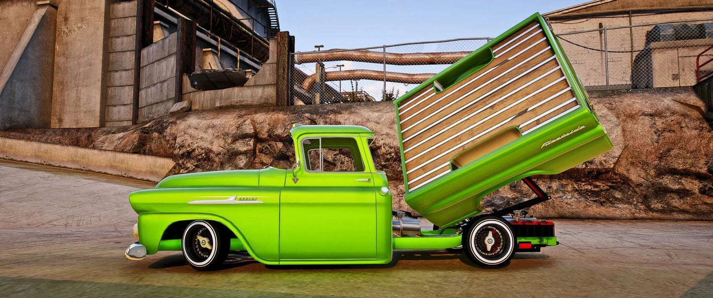 Chevy Apache Lowrider | One Deep