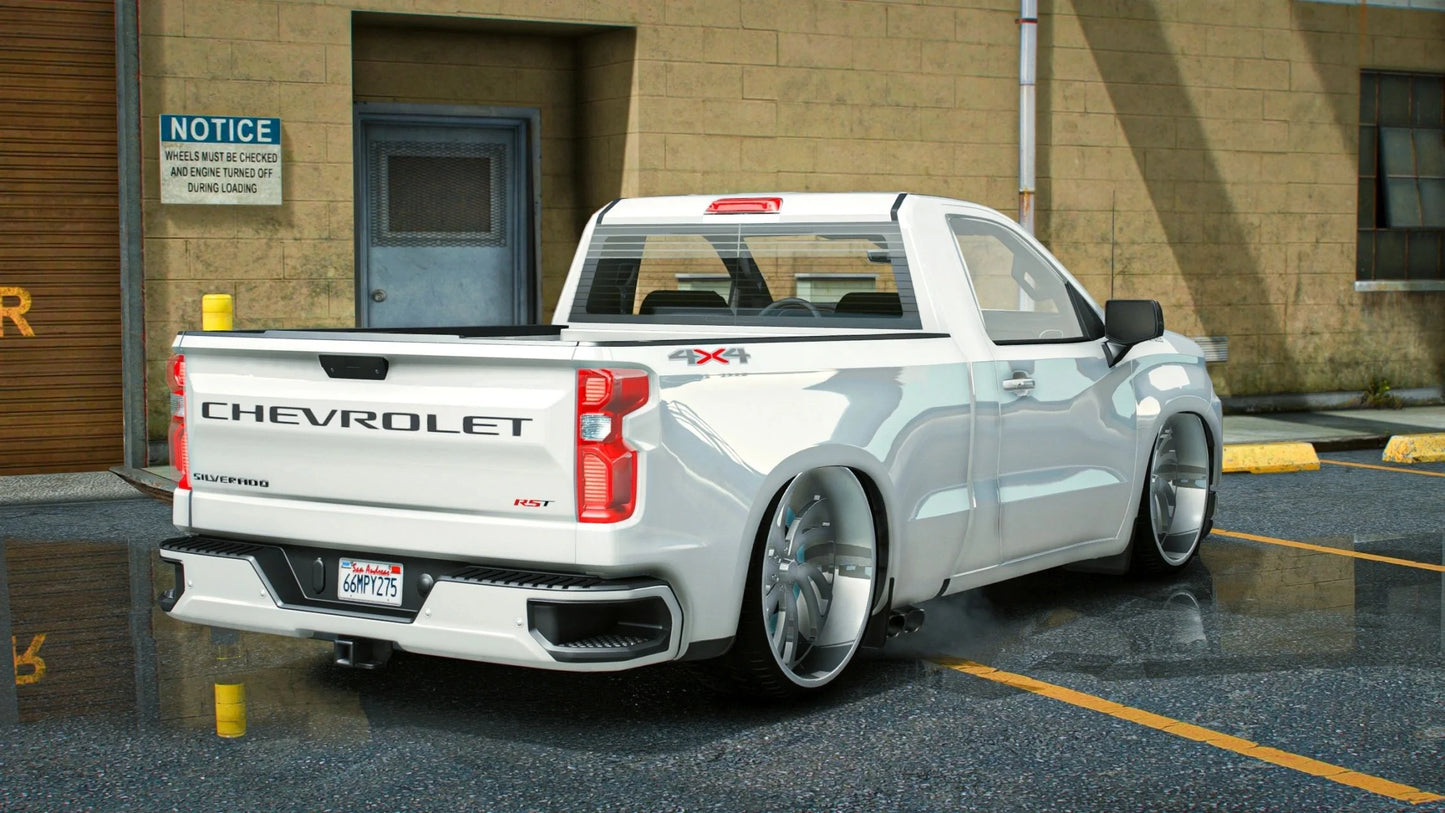 Chevy Silverado 2021 Singlecab Bagged | VC
