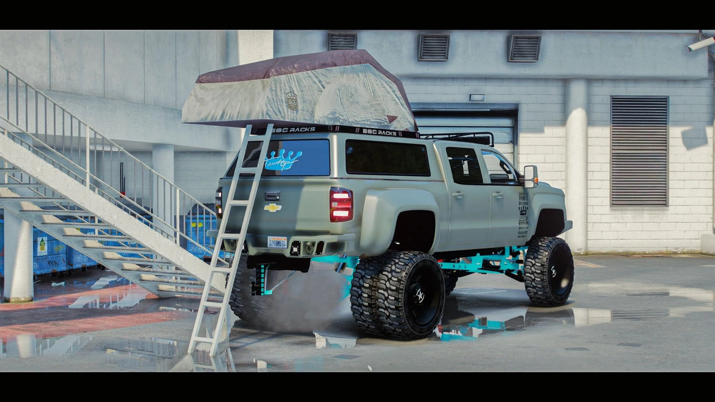 Chevy Silverado Camper | Bagged Custom