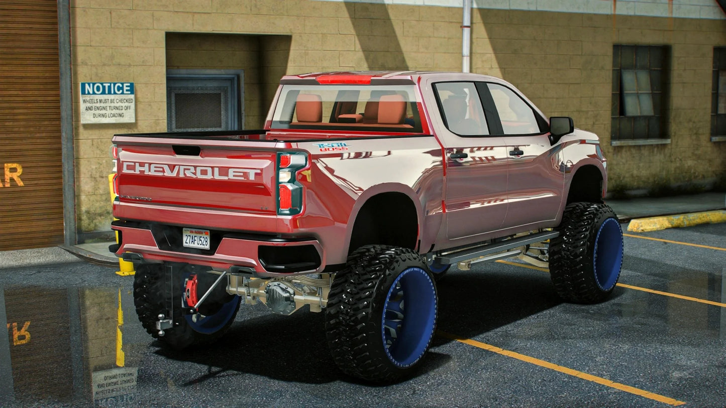 Chevy Silverado Z71 Trail Boss 2020 lifted | LittleG