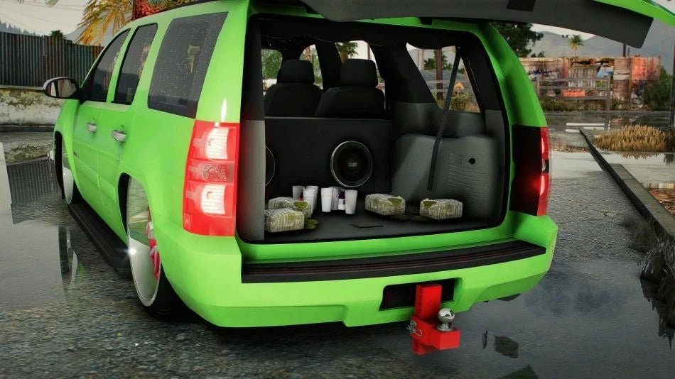 Chevy Tahoe 08 Speakers and Lean | Vampz Customs