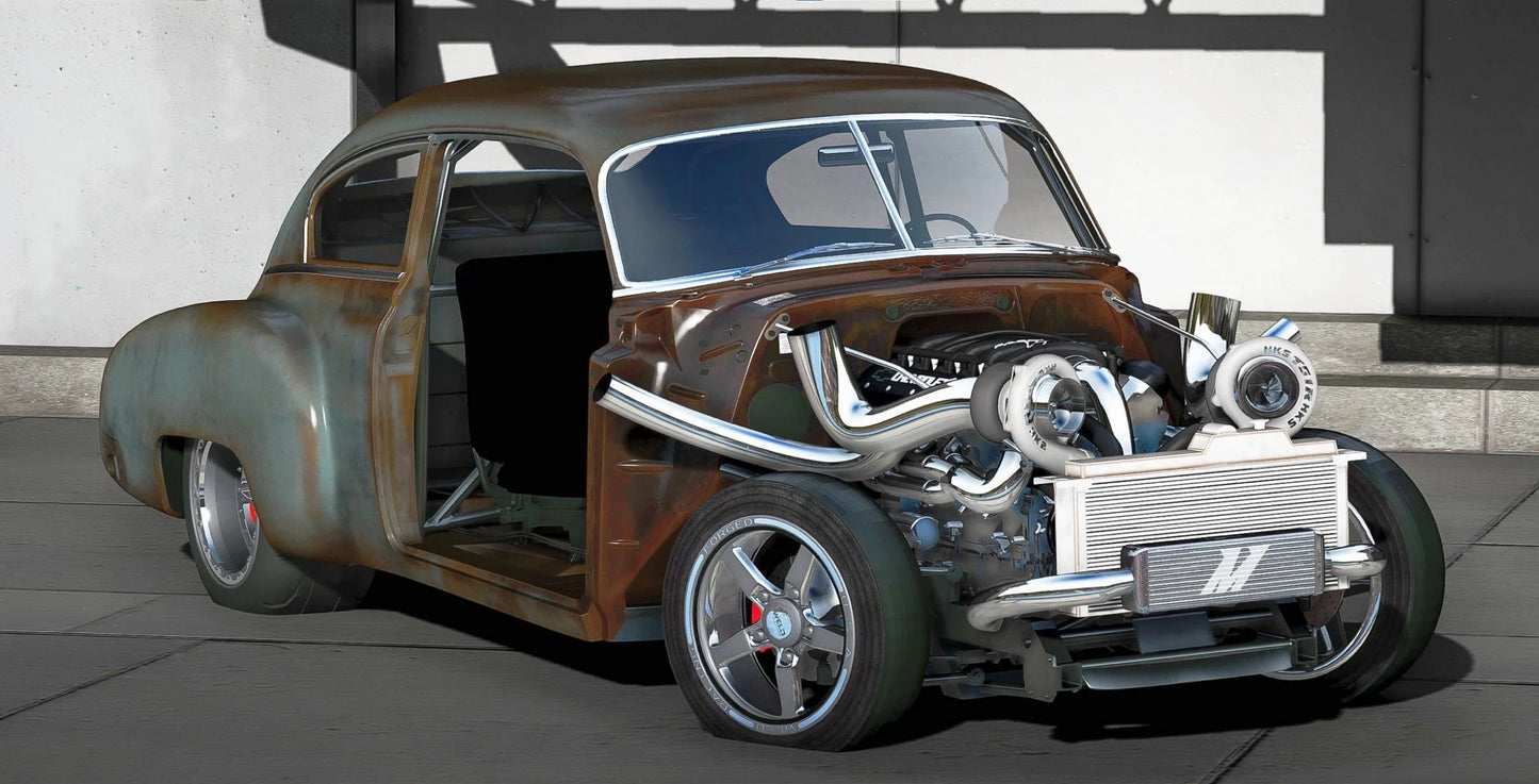 Chevy Twin Turbo Swapped Hot Rod | WC Customs
