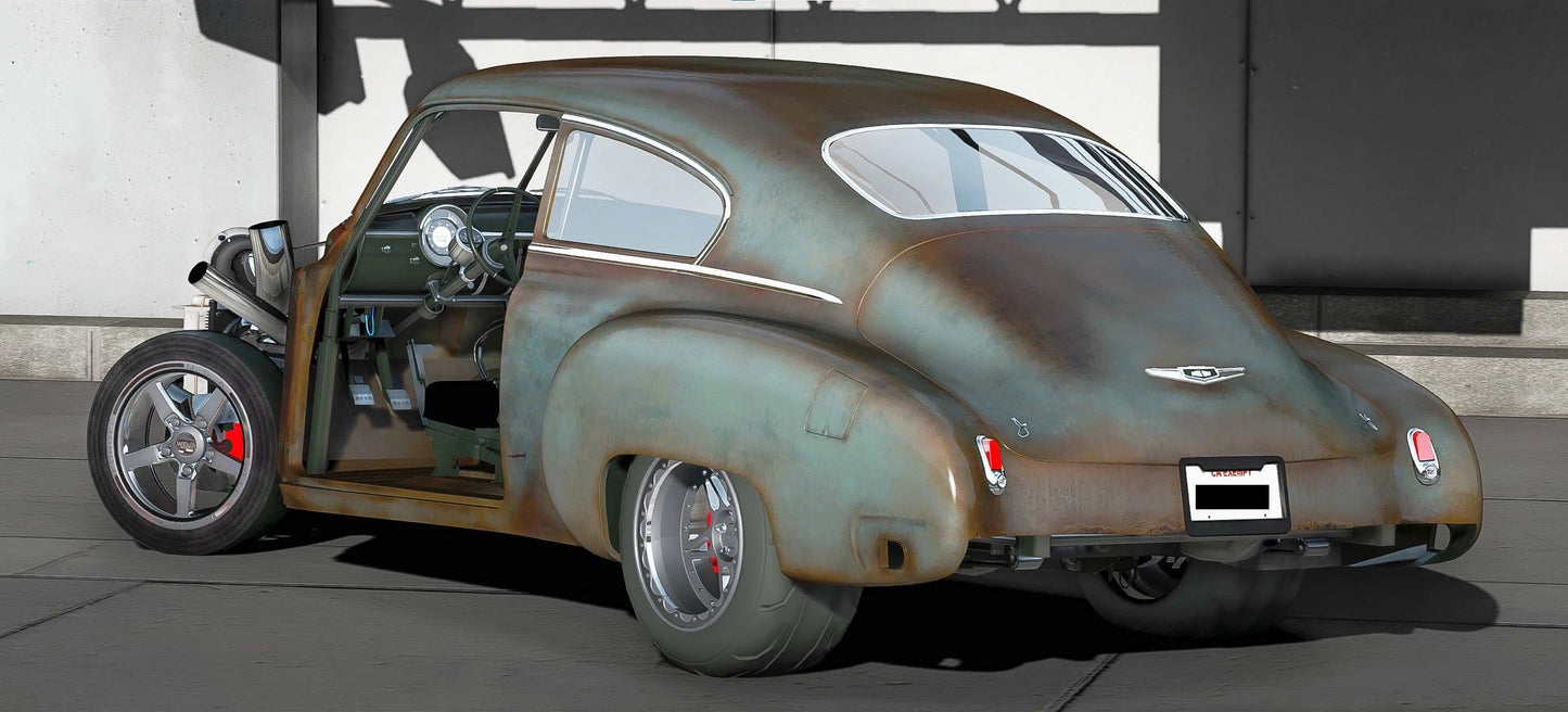 Chevy Twin Turbo Swapped Hot Rod | WC Customs