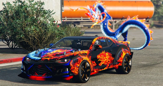 Camaro Glowing Livery and 3D Animation | CaRot Designs