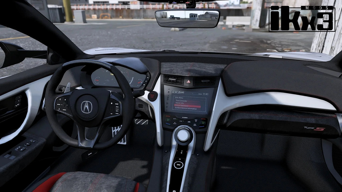 Acura NSX Type S 2022 | IKX3 Mods