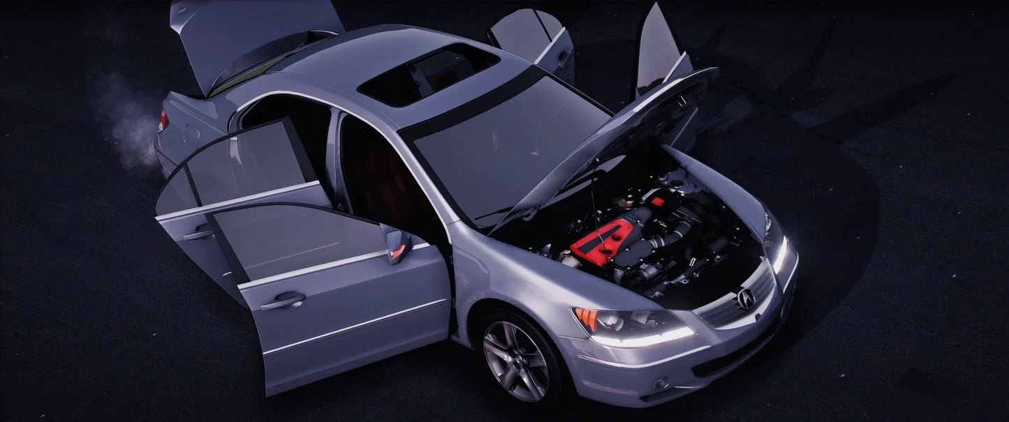 Acura RL 2008 (Animated Roof) | GZ Customs