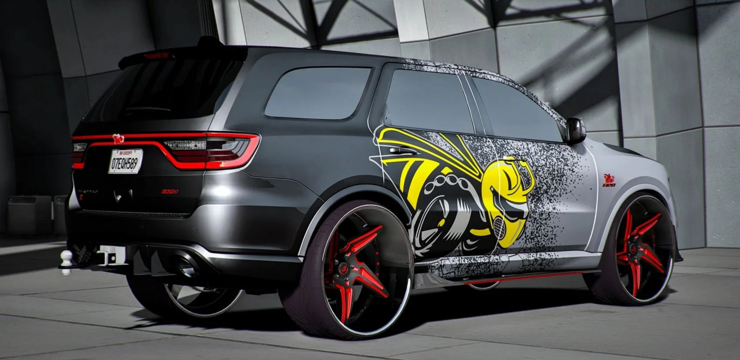 Custom 1320 Scatpack Dodge Durango SRT Hellcat On Forgiatos | Scat Builds