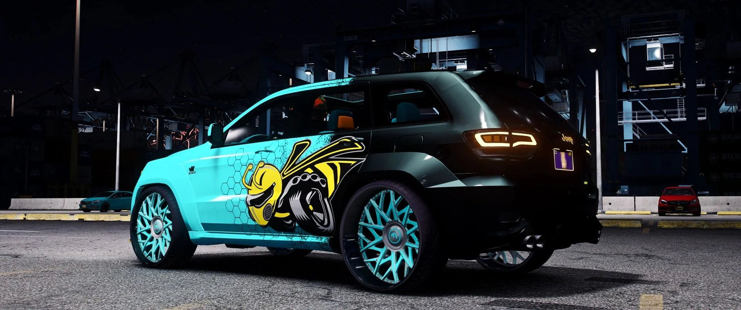 Custom 1320 Scatpack Jeep Grand Cherokee Trackhawk On Forgiatos | Donk Boyz