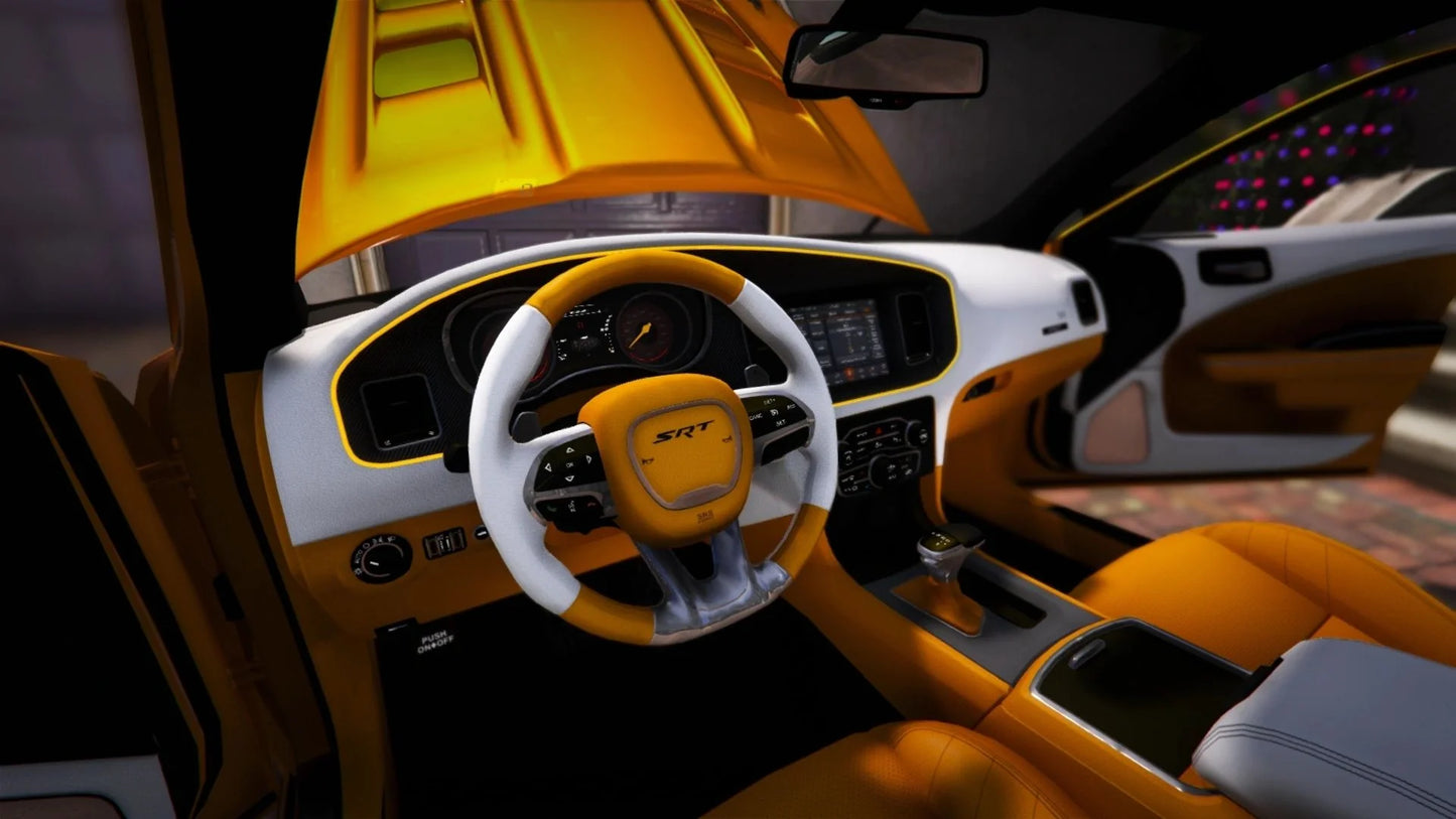 Custom 2014 Dodge Charger 426 Ghoul Hellephant Replica (Animated Sunroof) | 4K Customs