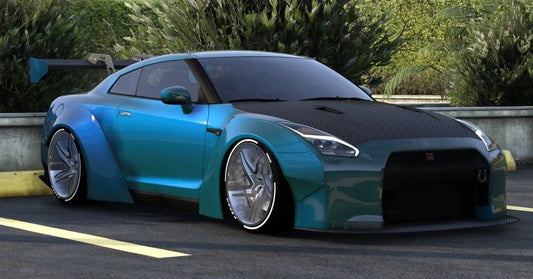 Custom 2017 Nissan GTR R35 TT V8 | Underground Custom