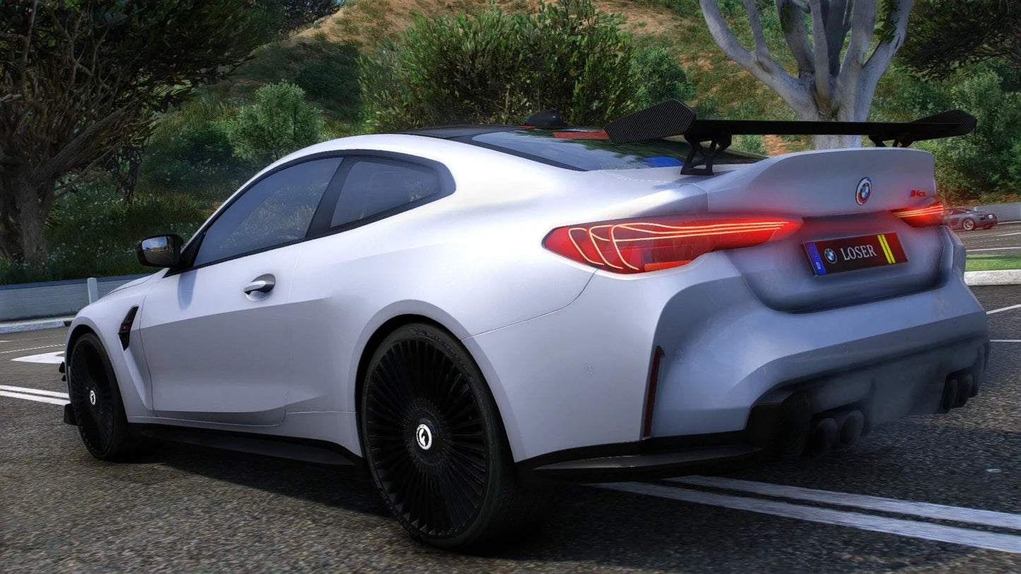 Customs 2023 BMW M4 CSL on Forgiato | Xian Customs