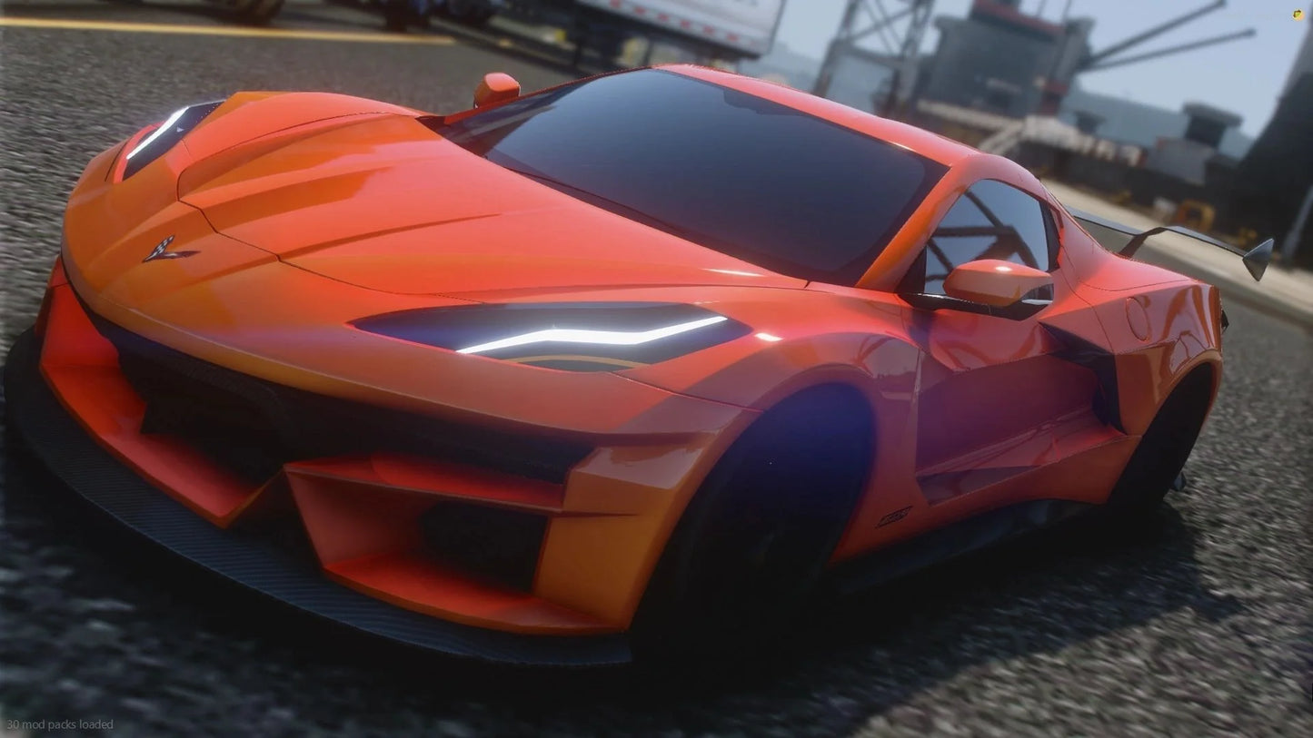 Customs 2024 Chevrolet Corvette C8 Z06 | 4K Customs