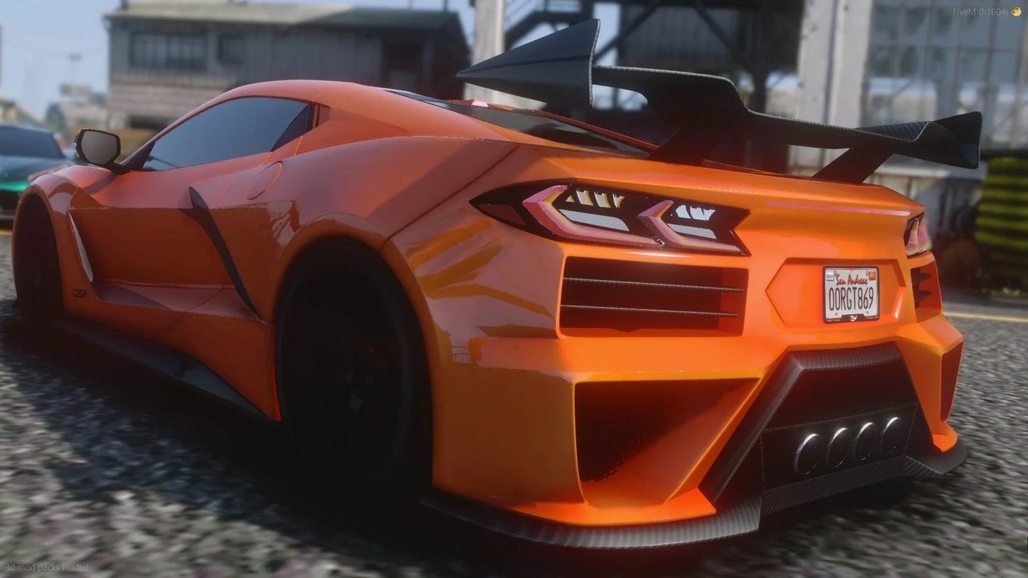Customs 2024 Chevrolet Corvette C8 Z06 | 4K Customs