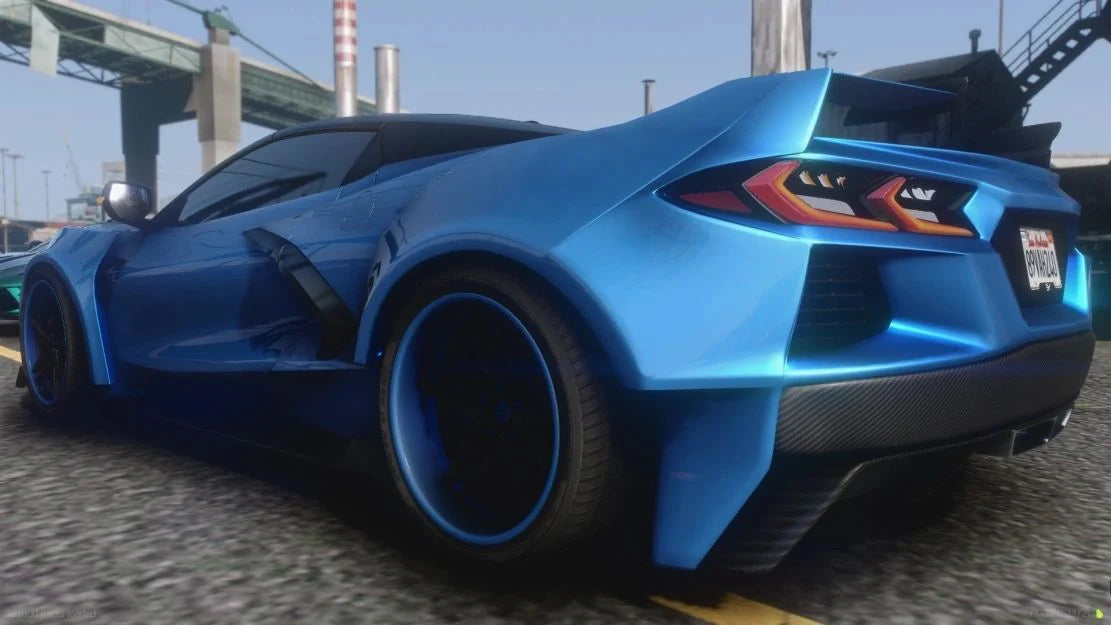 Custom 2021 Chevrolet Corvette Widebody V3 C8 Autoroof | 4K Customs