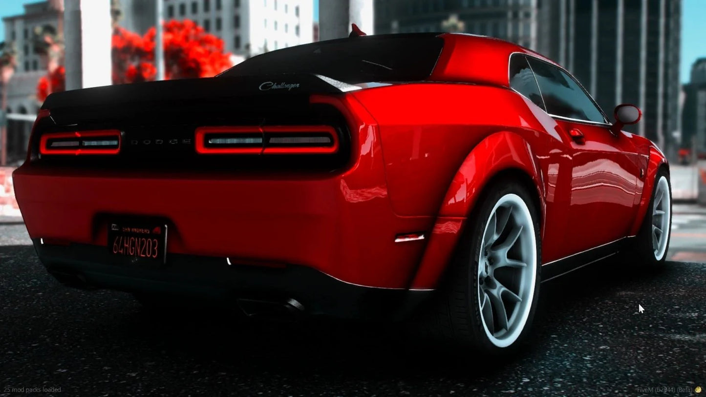 Custom 2023 Dodge Challenger R/T Scat Pack Shaker Widebody (Animated Windows) | 4K Customs