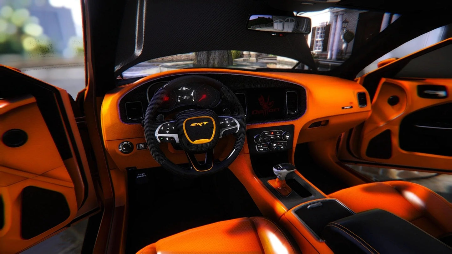 Custom 2021 Dodge Charger Demon Carbon Body Widebody | 4K Customs