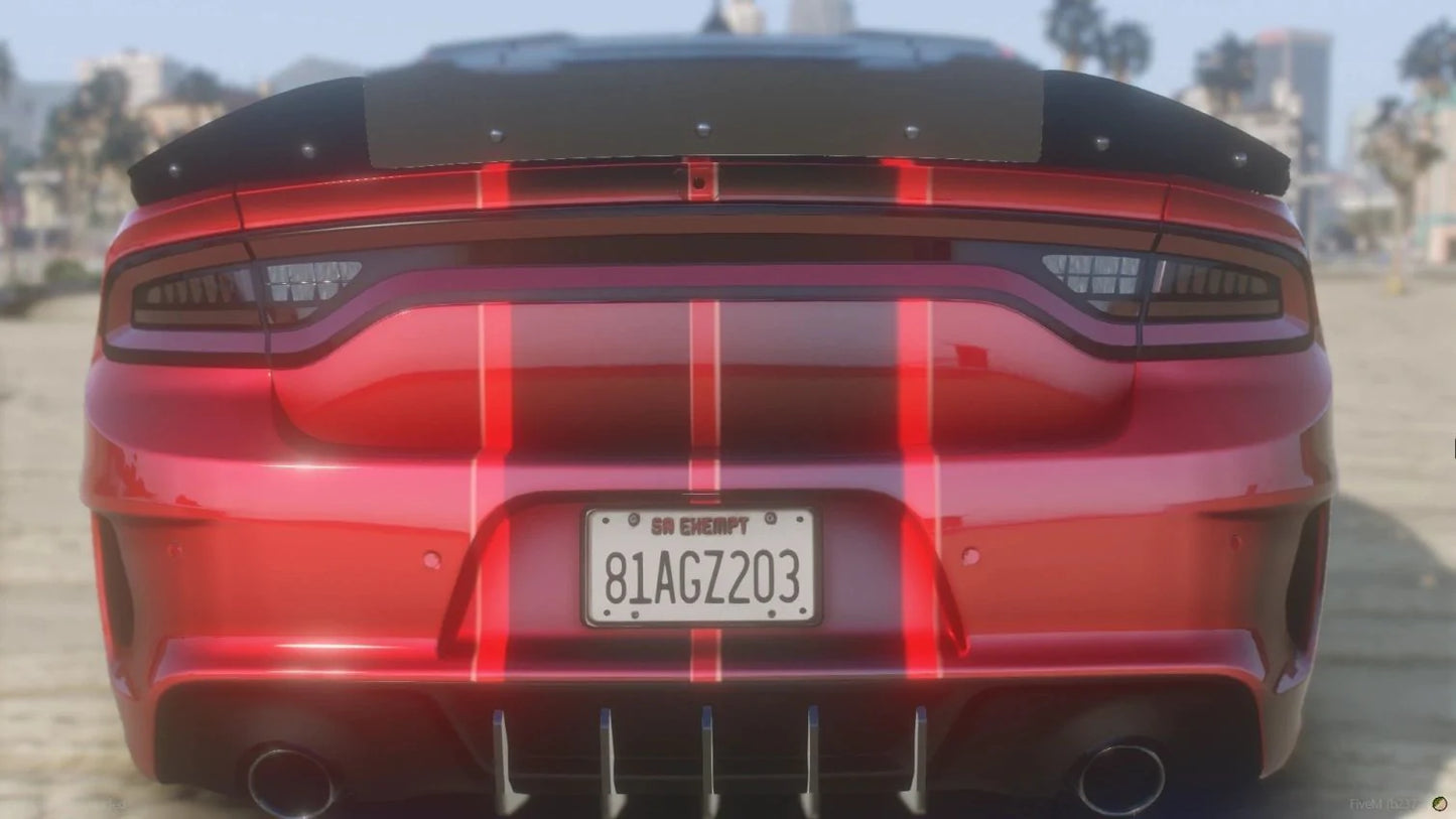 Custom 2022 Dodge Charger Redeye Superstock V3 (Animated Sunroof + 5 Liveries) | 4K Customs