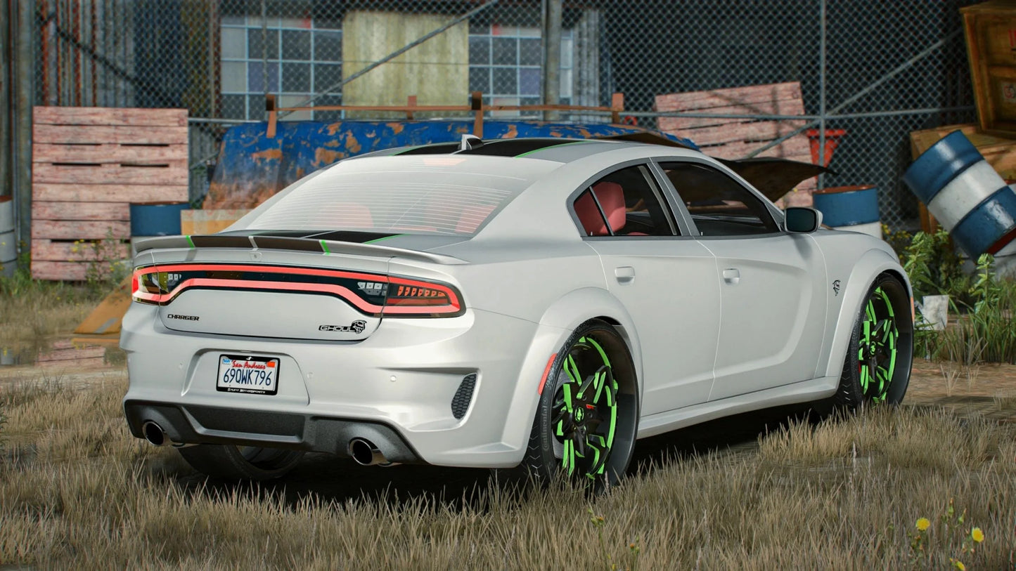 Custom 2022 Ghoul Charger on Glo Forged Zagatos | Flexx Gordon