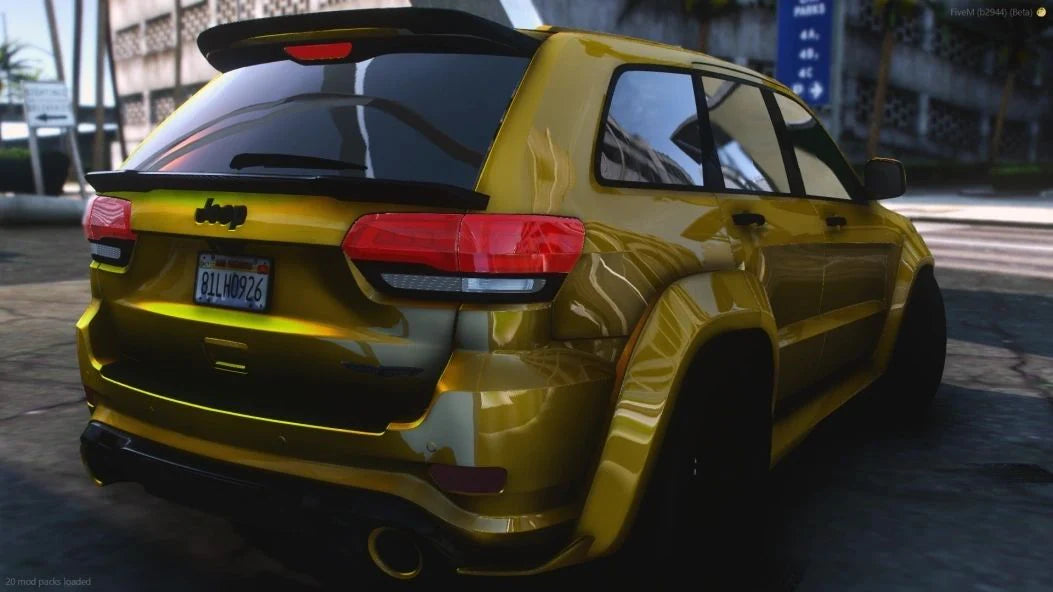 Custom 2023 Jeep Grand Cherokee "Rhino_srt8" Replica | 4K Customs