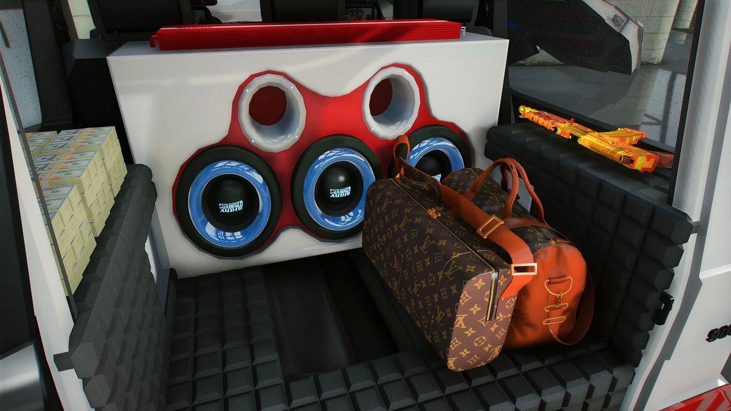 Customs Brabus G900 (Sound Box, Guns, Bags, LV Bag) | Dabs