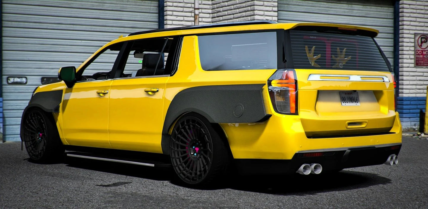 Custom Chevrolet Suburban Widebody | Goonie