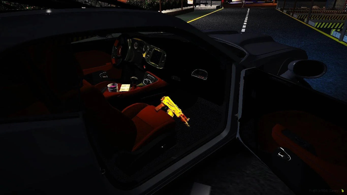 Custom Dodge Challenger On Forgiatos With Lean, AK-47, Speakers and Money | Unknown