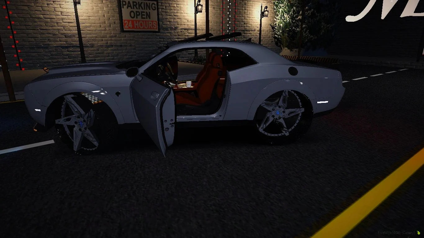 Custom Dodge Challenger On Forgiatos With Lean, AK-47, Speakers and Money | Unknown