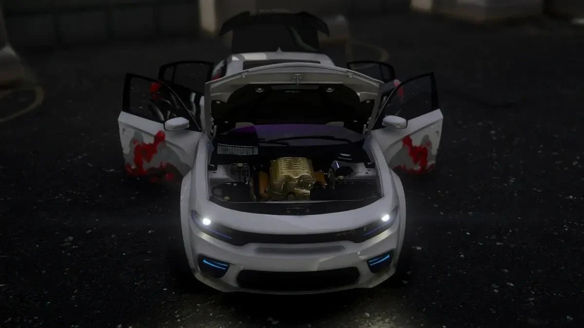 Custom Dodge Charger Hellcat Widebody on Amanis (5 Liveries) Bulletproof | Mopar Mak