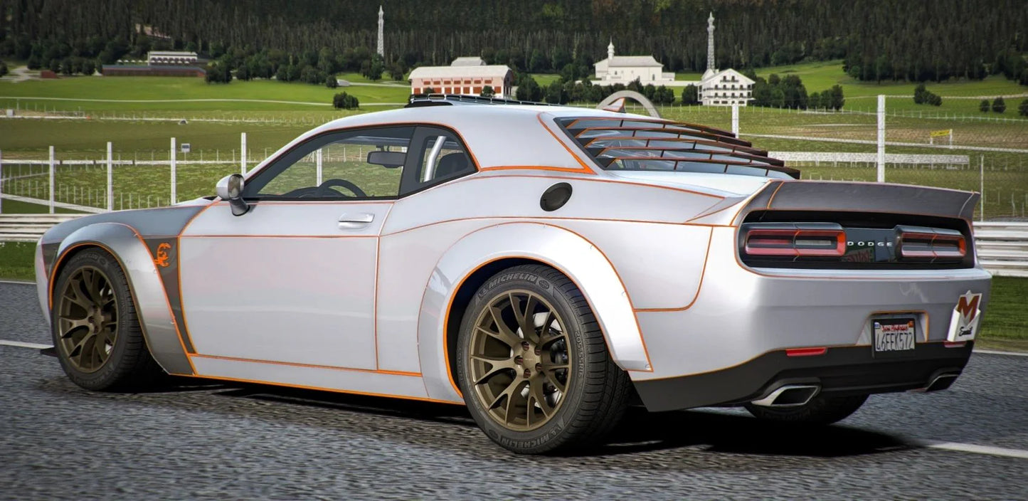 Custom Animated Dodge Challenger 426 Hellephant | Nem33ss