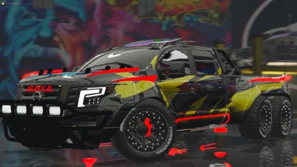 Customs Nissan Titan Warrior 6x6 | Diago