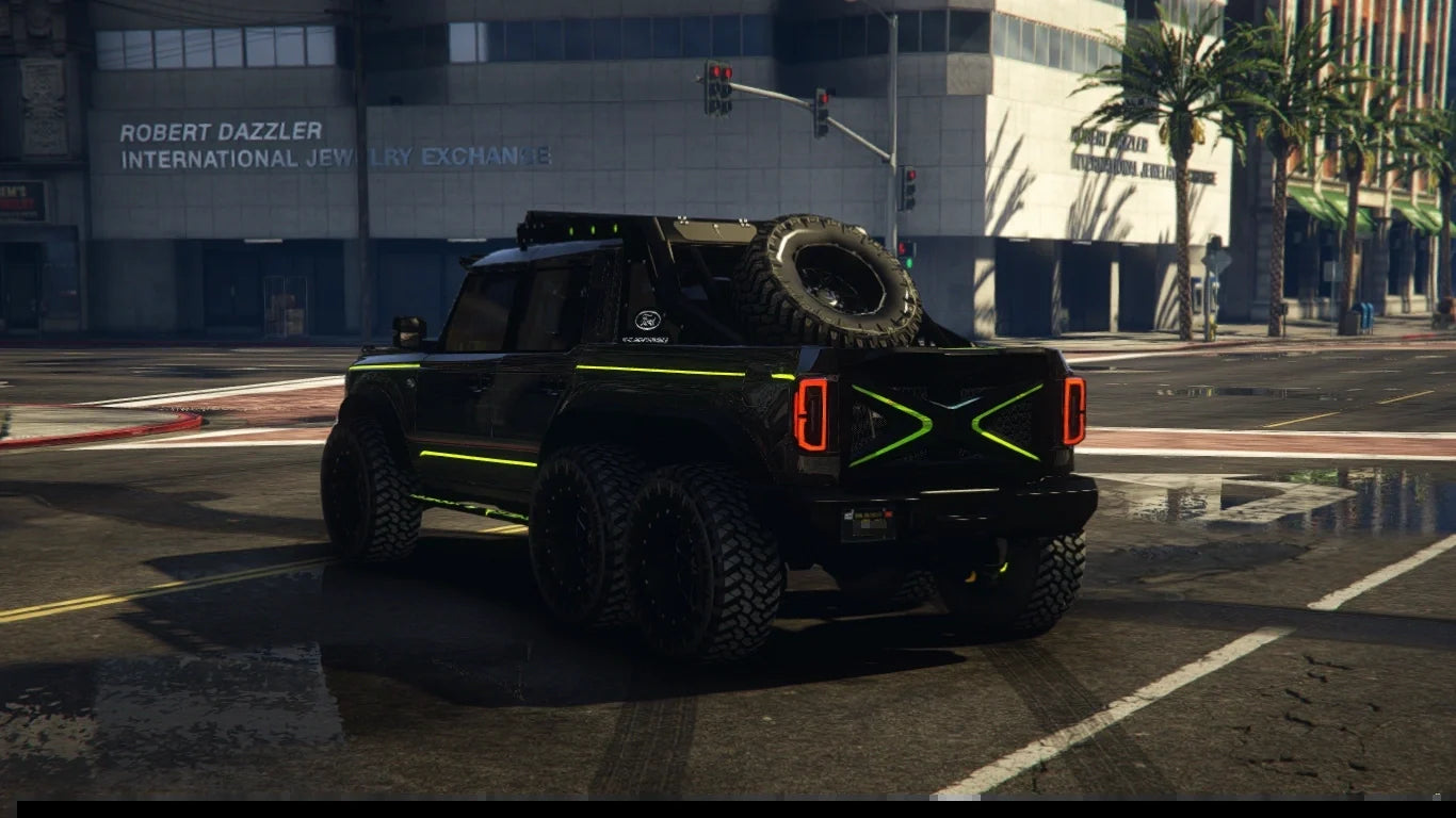 Custom OFF-ROAD Ford Bronco 6X6 Concept|Shelby Cars
