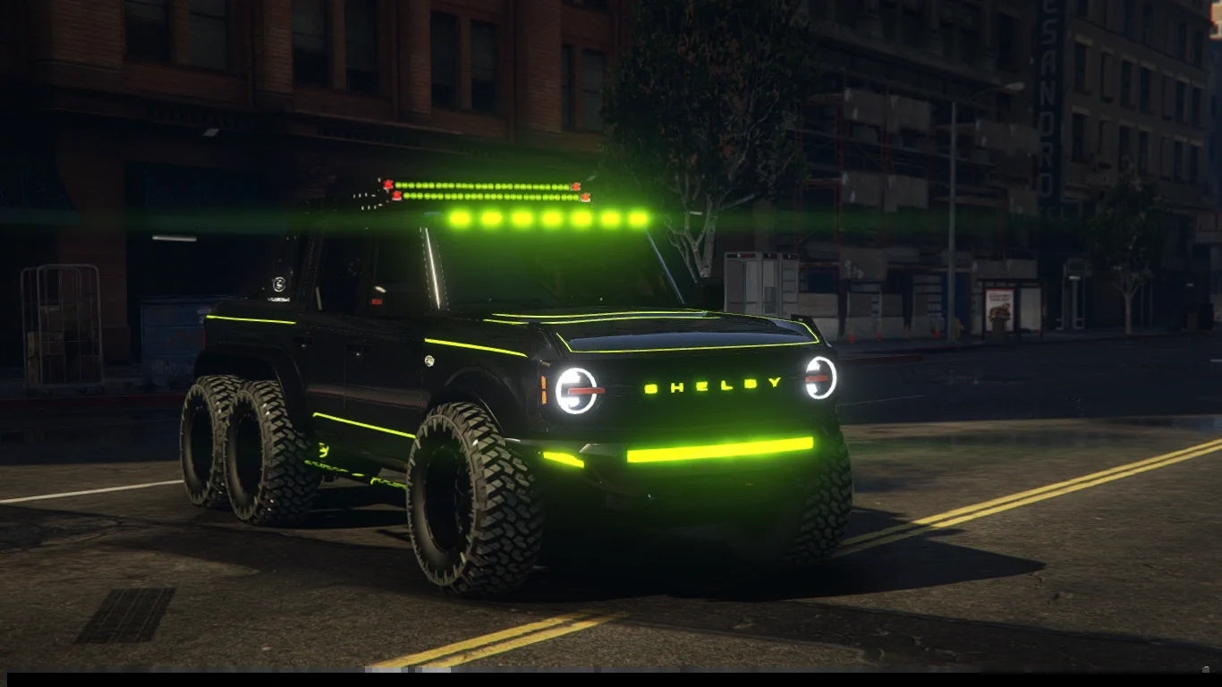 Custom OFF-ROAD Ford Bronco 6X6 Concept|Shelby Cars