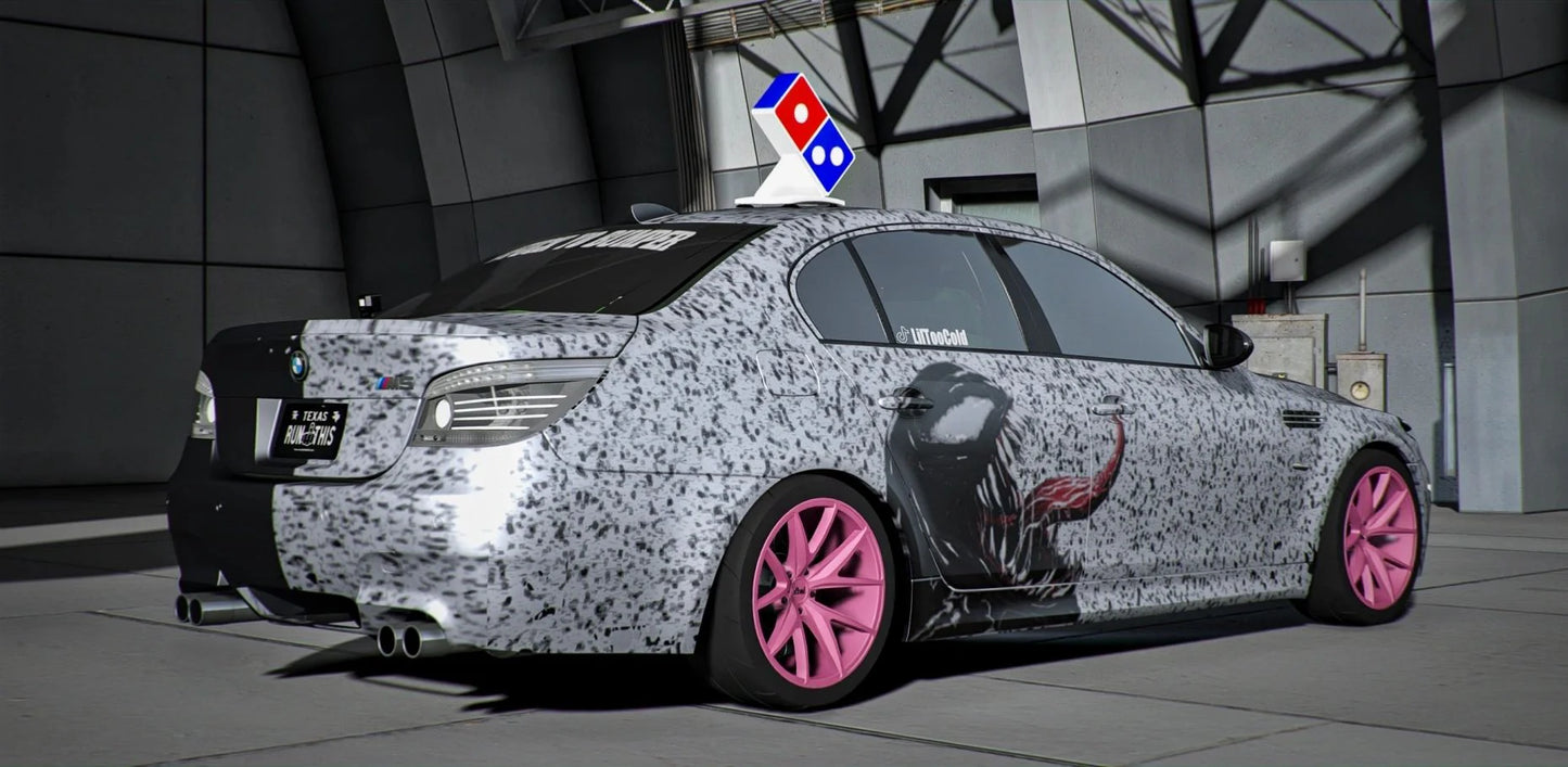 Custom Slideshow BMW M5 2 Tone Venom Livery | Lil Too Cold