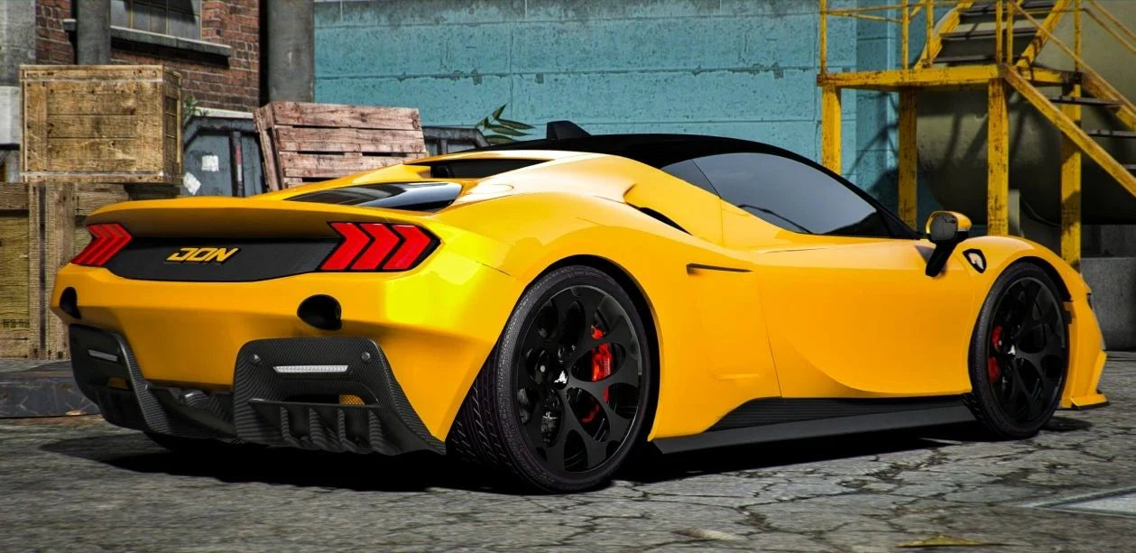 Custom Mustang "Super Stang" Concept | 4K Customs