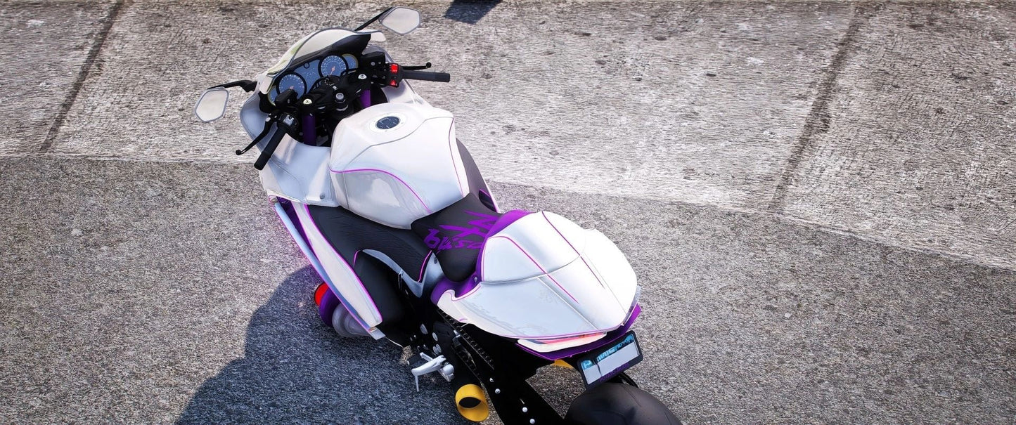 Custom SUZUKI R1300 Hayabusa | Potato Mods