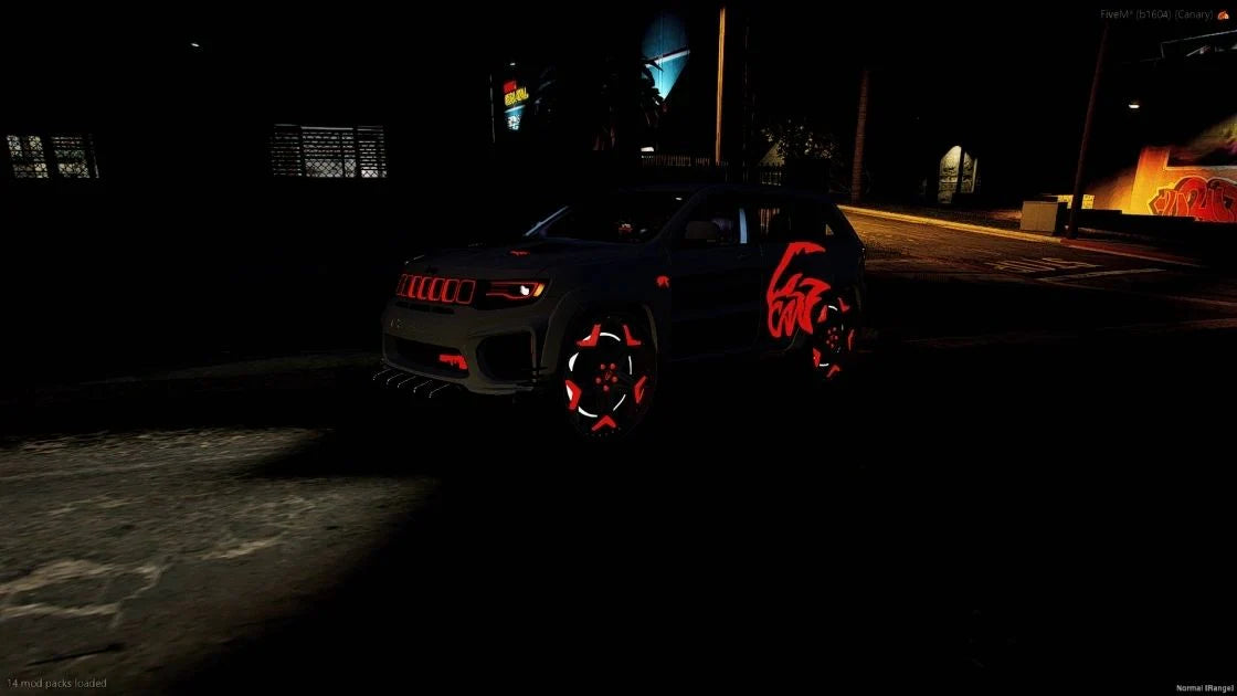 Customs TrackHawk Widebody with Animated Lights | RTG Customz