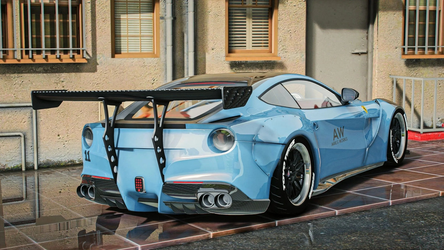 Custom Twin Turbo Ferrari F12 | RTG Customs