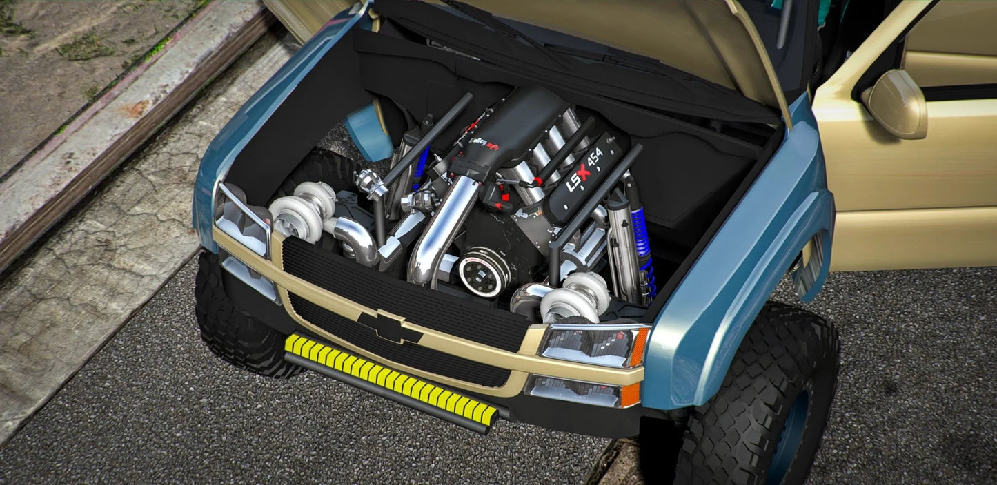 Cateye Chevy Silverado Pre Runner Custom | Swuey