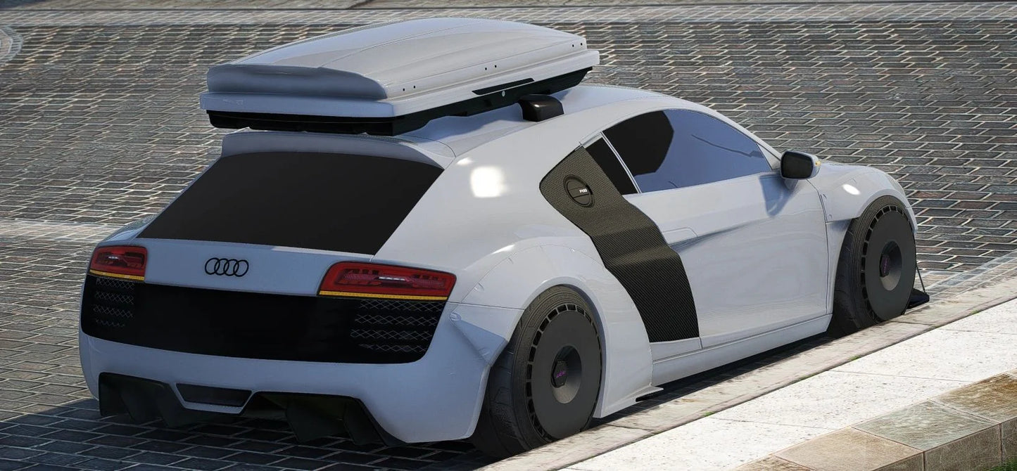 Audi R8 Shooting Brake LBW Kit | Smuud Customs