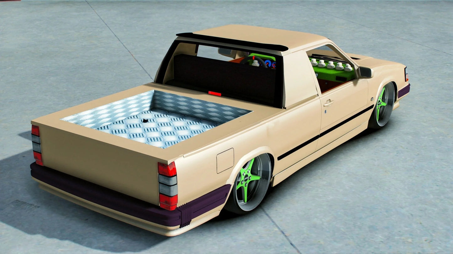 Volvo 945 Pickup Slammed | Segi