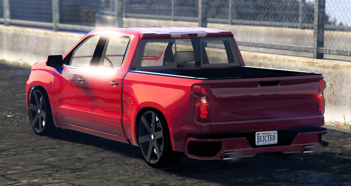 (Debadged) Chevy Silverado 2021 | Mock