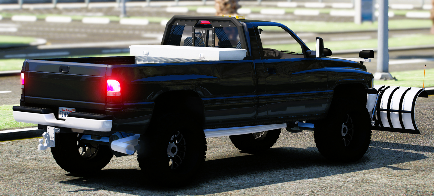 (Debadged) Dodge Ram 2nd Gen Glacier Duty | JuLL1us