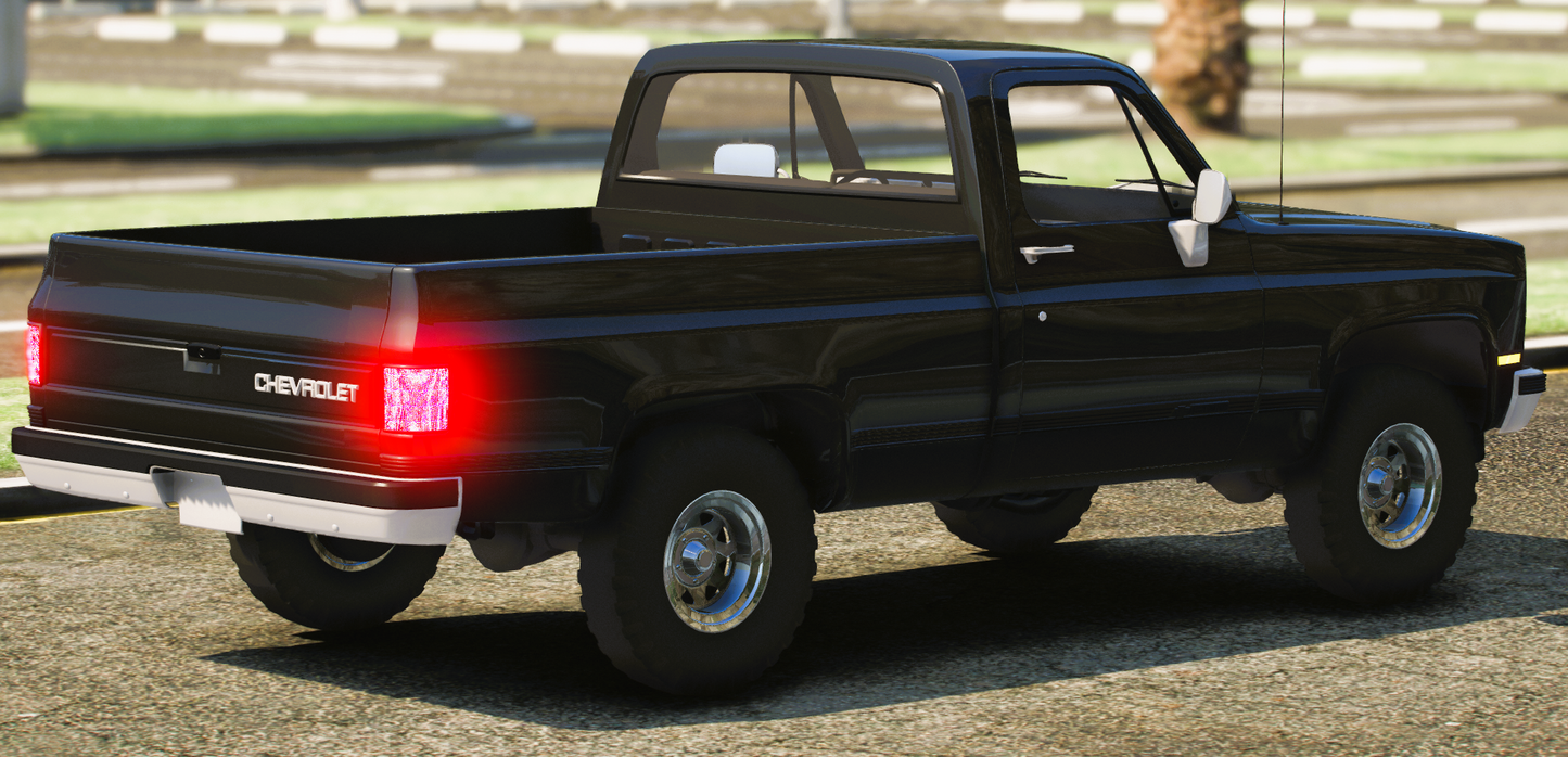 (Debadged) Chevrolet C/K 1989 Blackline Classic | Cades