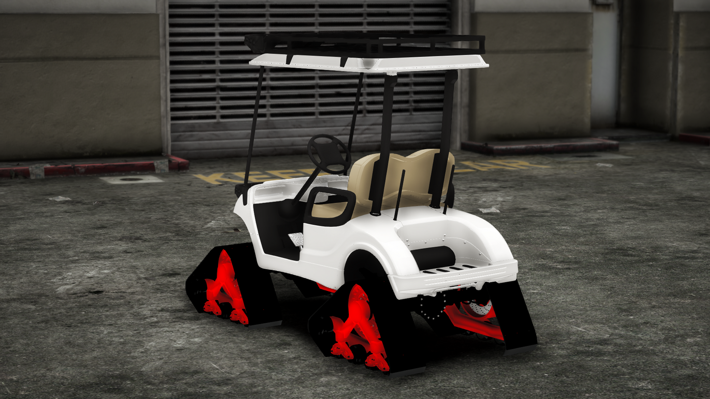 (Debadged) Caddy Cart Wartrack | A&A Customs