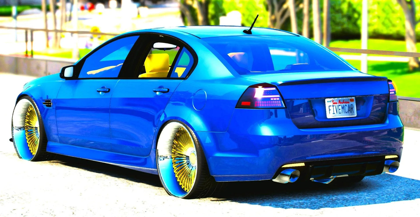 (Debadged) 2009 Pontiac G8 6 Seater Slider On Forgiatos | A1 Customs